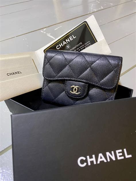 chanel xl card holder|chanel card holder zipped.